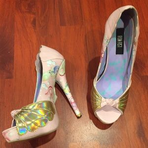 Ironfist baby pink pumps