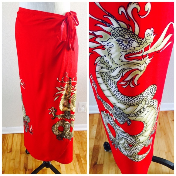 Dragon Swim Sarong