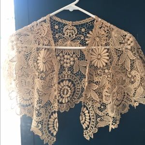 Vintage 1930s' cape!!! Very darling on!