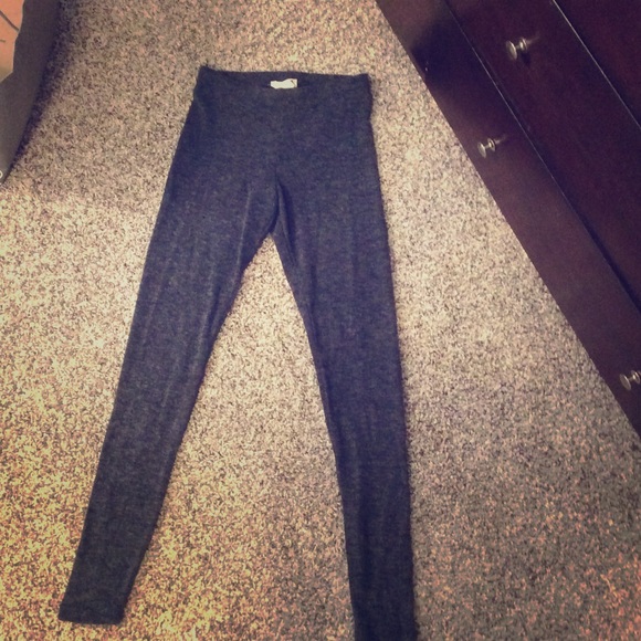 Gray leggings