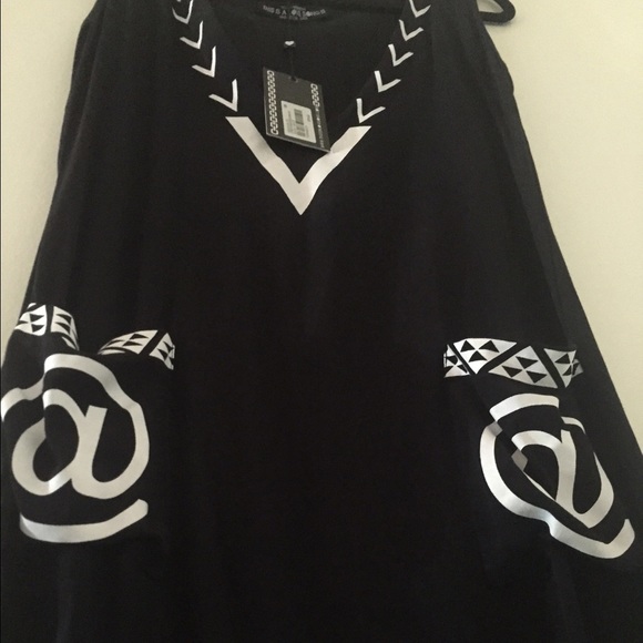 Black Cyber Dress - Picture 2 of 4