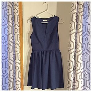 Navy party dress