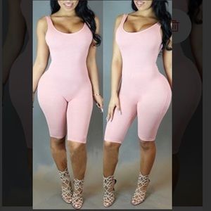 Pretty In Pink Jumpsuit