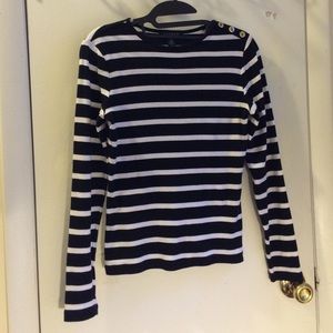 Ralph Lauren Long Sleeve Stripe Tee