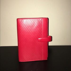 Rare Filofax Adelphi Personal Leather Agenda