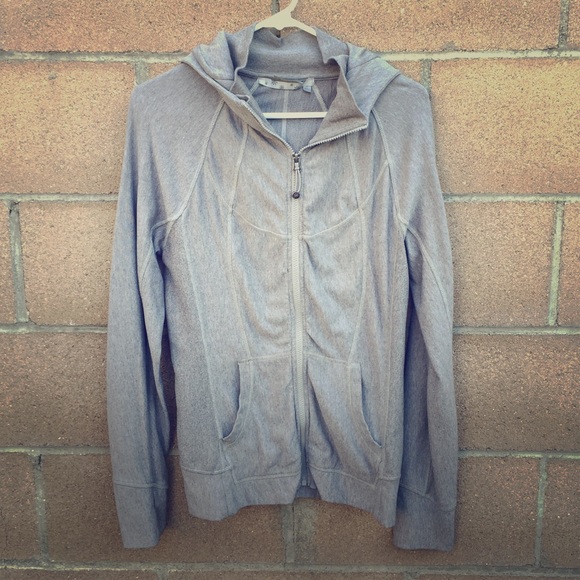 Gap Athleta Hoodie Sz M Gray