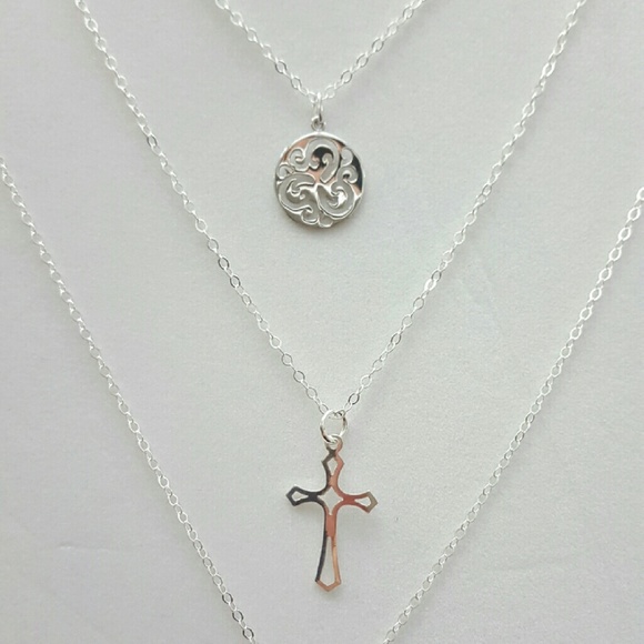 Sterling Silver Necklaces w/Charms