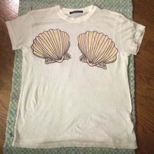 RARE Wildfox Couture Mermaid Shell Top BNWOT