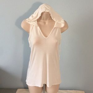 Tank top with hood