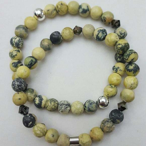 Natural Yellow/Green Turquoise Set