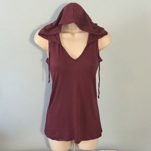 Tank top hoodie