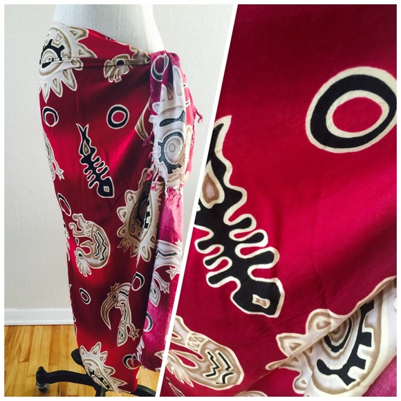 Aztec Swim Sarong