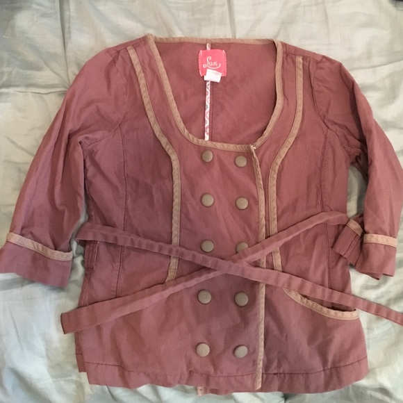 Lux burgundy jacket - Picture 1 of 4