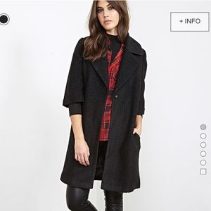 Textured Wool Coat