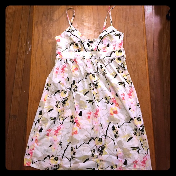 H&M cotton floral dress NWT