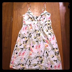 H&M cotton floral dress NWT