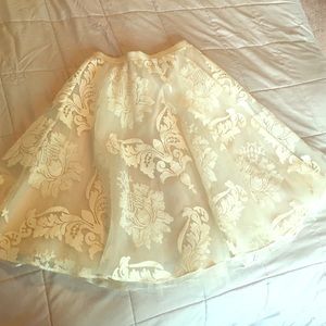 Anthropologie Emeline tulle skirt by baraschi