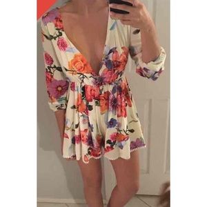 Floral romper