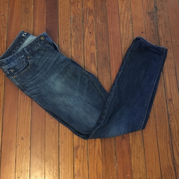 Express straight leg jeans