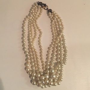 Jcrew layered pearl necklace