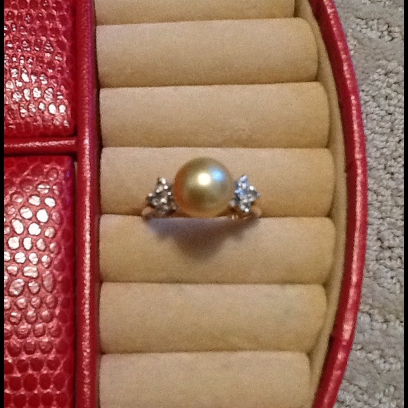 Golden South Sea Ring