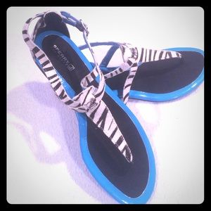 Sperry Zebra Printed Sandals