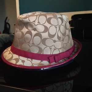 Coach Fedora Hat