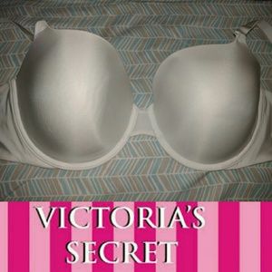 Victoria's Secret Bra 38DD White Demi