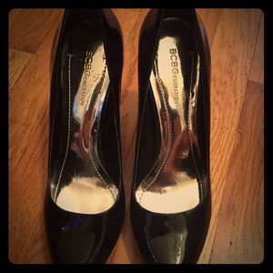 Black pumps. Hell height approx. 4 Inches