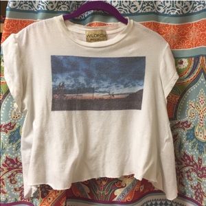 green flannel and wildfox tee