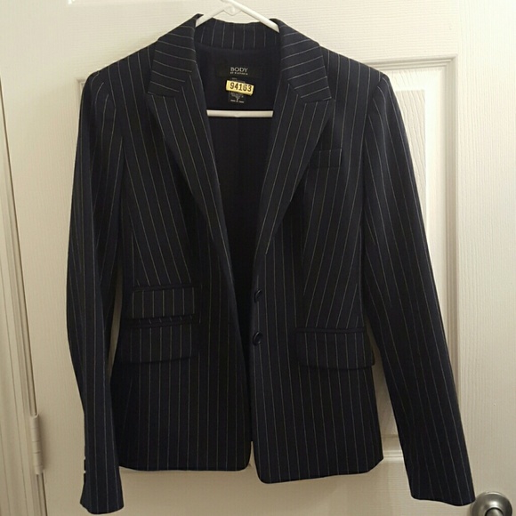 Pinstripe Blazer