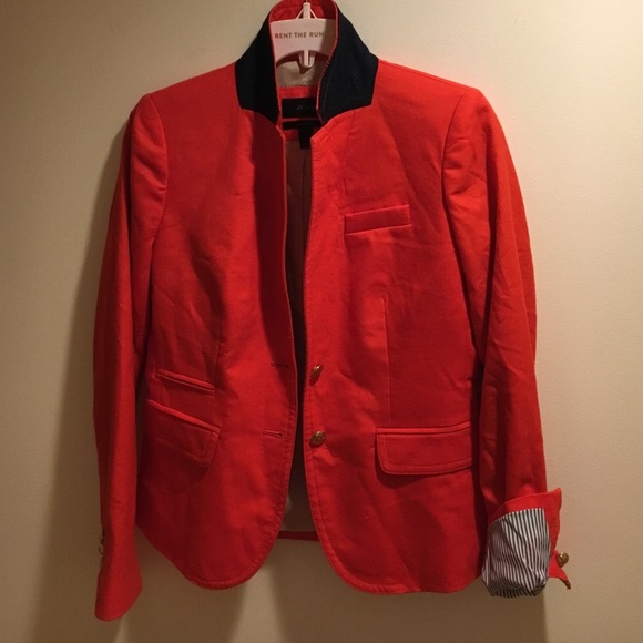 J. Crew Jackets & Blazers - JCrew Red SchoolBoy Blazer