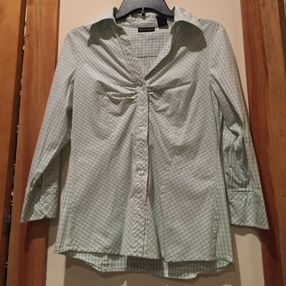 3/4 sleeve button down