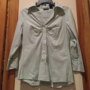 3/4 sleeve button down