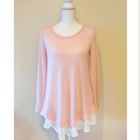 LAST 1! Waffle Knit Top - Picture 3 of 4