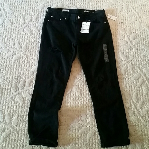 Gap Black Girlfriend Jeans