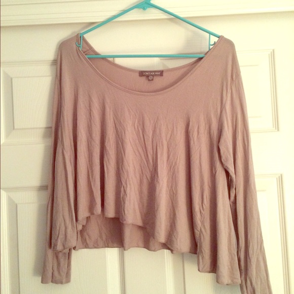 TTT - Taupe Trapeze Top