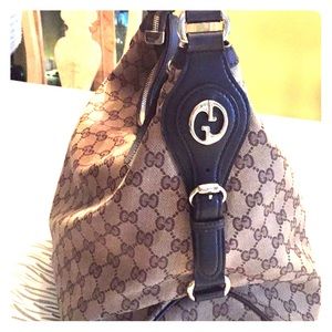 Gucci Village Double G Hobo - $550