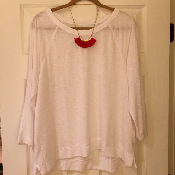 Loft high/lo tee shirt