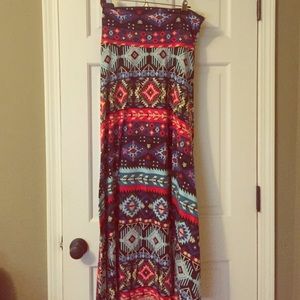 LuLaroe maxi skirt size S