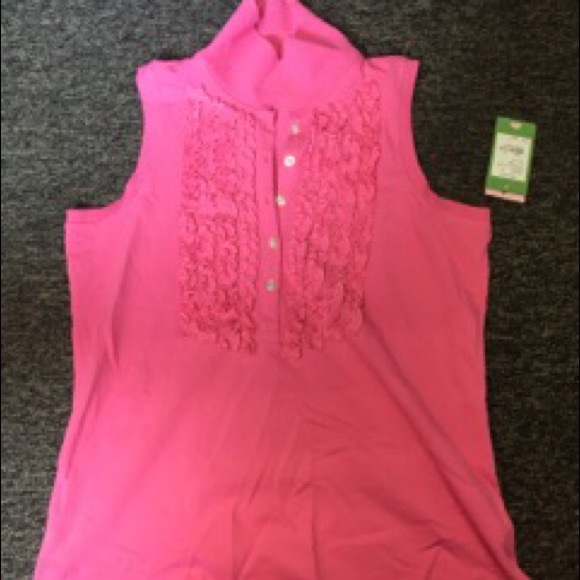 Lilly Pulitzer Sleeveless Polo