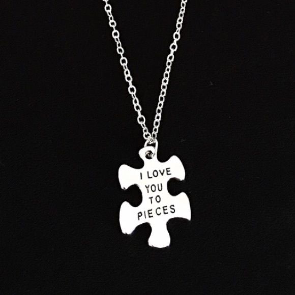 ⭐️ONELEFT⭐️ I Love You To Pieces Necklace - Picture 4 of 4