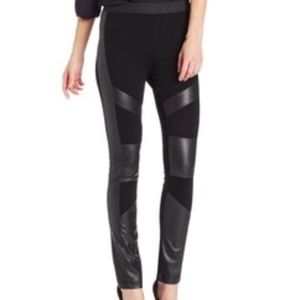 BCBGMAXAZRIA Bayle leather legging