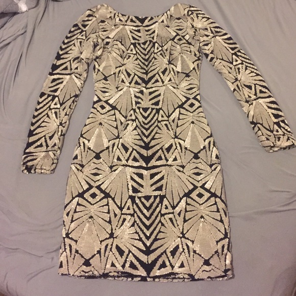 Body con sequin dress