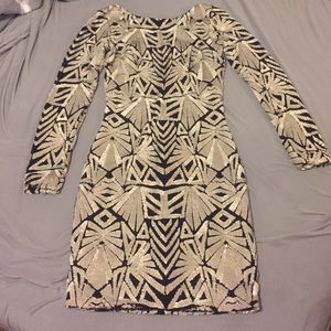 Body con sequin dress