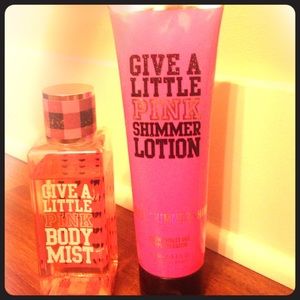 Limited Edition PINK "Give A Little"