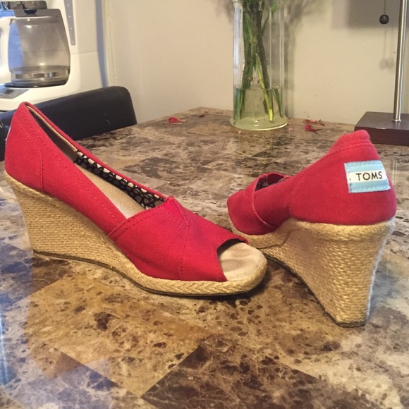 Toms wedge heels