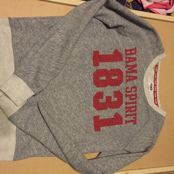 PINK Bama Spirit Crewneck