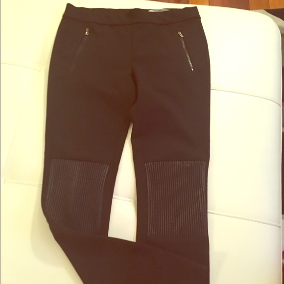 ZARA Slim fit biker pants (medium rise)