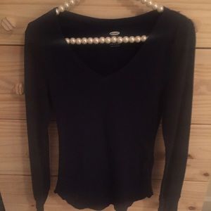 Old Navy navy thermal long sleeve